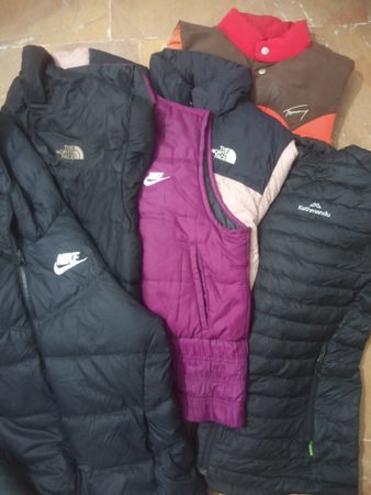 Men's puffer jackets 6 pcs