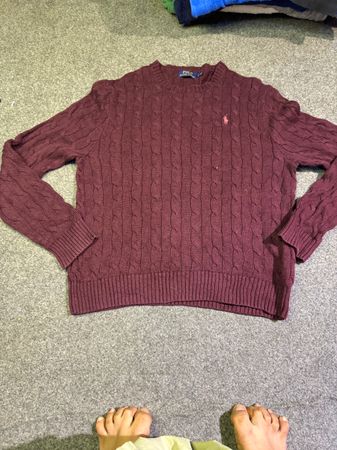 Cable knit & 1/4 zip sweaters