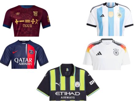 Camisetas de Futebol 30 Peças