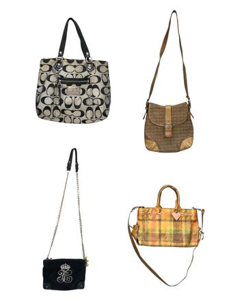 Y2k Opulence Marken Taschen S-943