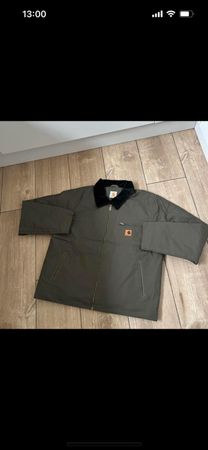 Veste Carhartt Rework Style Detroit Olive Green.