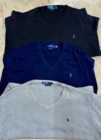 Ralph Lauren v-neck sweaters 15-pcs