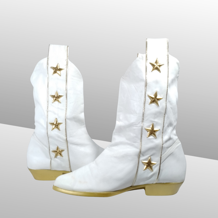 SA#128 Ariat, Justin, Dan Post, Horse Power & More - 16-Pair Cowboy Boots Collection