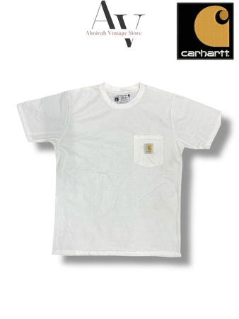 Carhartt white pocket T shirts 05 pcs Rework style