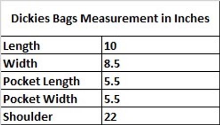 Sacs dickies recyclés