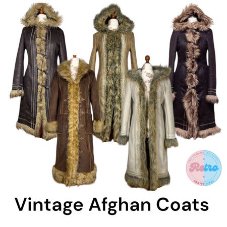 Y2K Afghan Coats