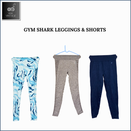 GYMSHARK LEGGINGS & SHORTS - 40 PCS
