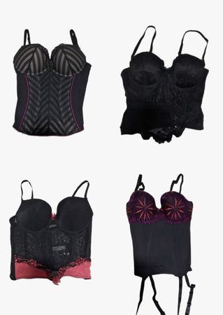 Y2k corset tops