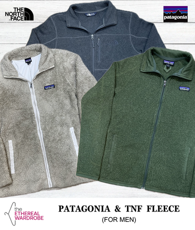 Patagonia et The North Face Polaires pour Hommes 20pcs