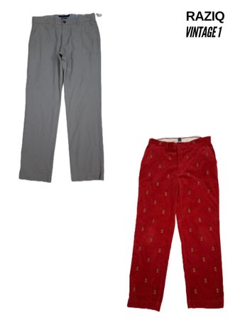 💥 RV1098 Branded Cotton Trousers