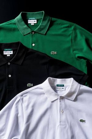 Authentiques T-shirts pour hommes Lacoste