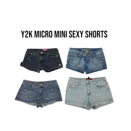 Y2k Micro Mini Sexy  Shorts