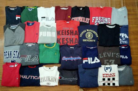 Camisas de Moletom com Marca 50 Unidades