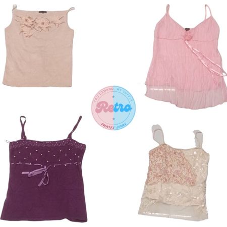 Tops de hada Y2K: 10 Pcs