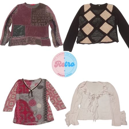 Y2Kユニークトップス：10個