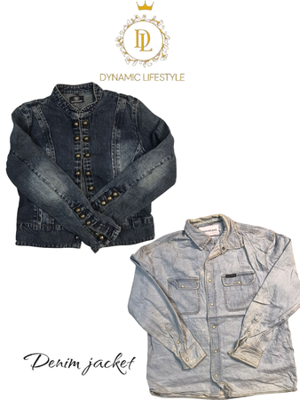 Y2K-Stil Denimjacken 60 PS