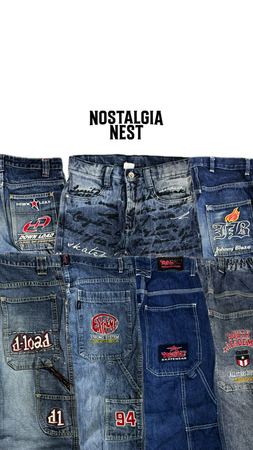 Y2K Kids Hip Hop Jeans