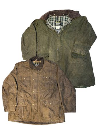 11 x Barbour Authentic Wax Jacket B/C Grade Exact pieces