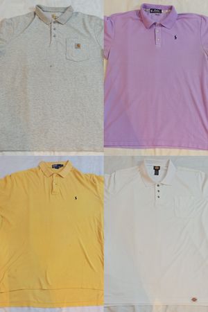 Ralph Lauren/Carhartt/Dickies T-Shirts 8 Pcs