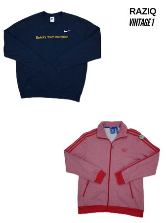 ミックスブランドのスウェットシャツ