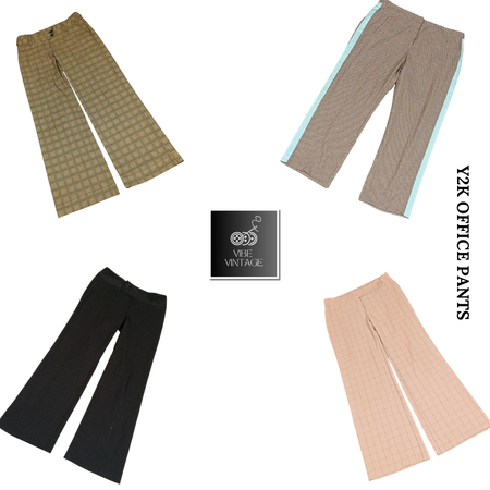 Y2K OFFICE PANTS - 20 PCS (BUNDLE 1)