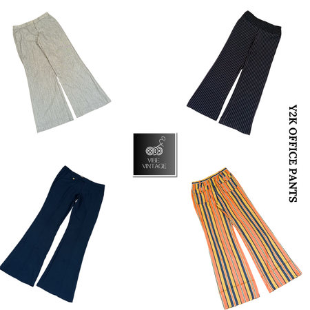 Y2K OFFICE PANTS - 20 PCS (BUNDLE 2)