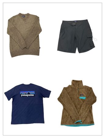 Patagonia Mix fleece,jacket & shirts .