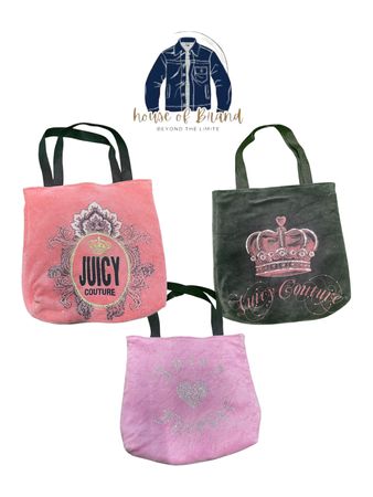 Upcycled juicy couture bags