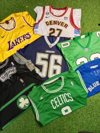 NFL and NHL jersey-20 pcs