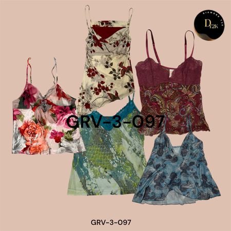 Casual & Dressy Mix Cami Tops – Available in Multiple Colors (GRV-3-097)