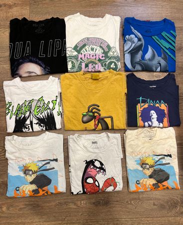 PRINTED WHITE T-SHIRTS