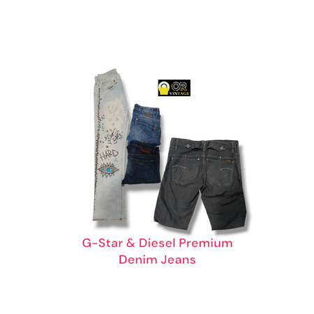G-Star & Diesel Premium Denim Jeans – Trendy & Durable