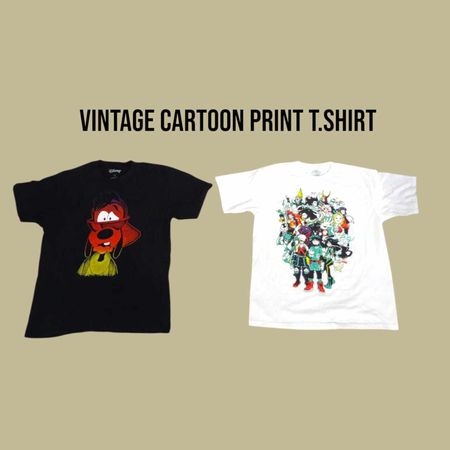 ビンテージプリントTシャツ
