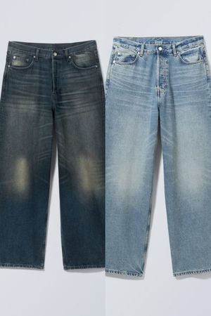 Große Baggy Jeans 10 Stück