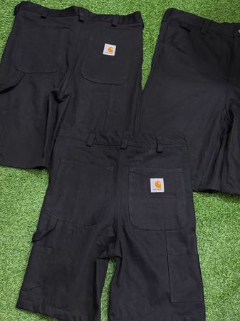 Carhartt Rework Style Black Shorts