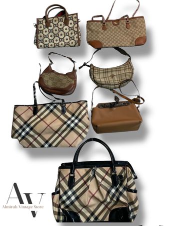 bags GUCCI, Burberry, Fendi