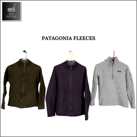 PATAGONIA FLEECES - 09 PCS