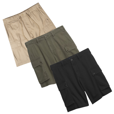 Shorts cargo non marchiati 50 pezzi