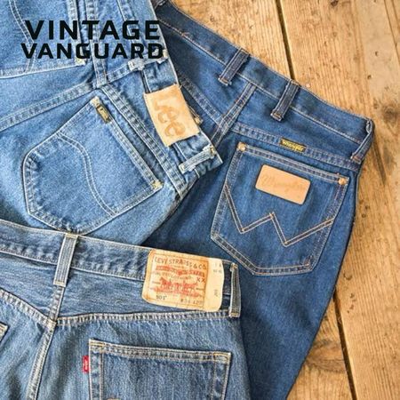 Levi's Lee Wrangler Mixed Jeans: 5 Pcs