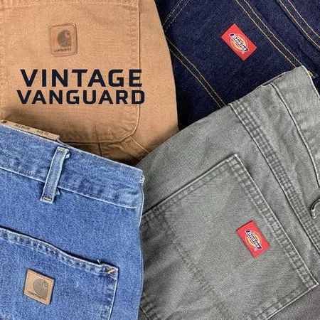 Carhartt & Dickies Mixed Jeans: 10 Pcs