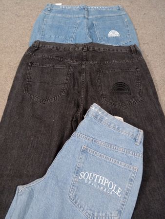 Pantalons de jogging vintage baggy HD731 Men Southpole - 16 pièces