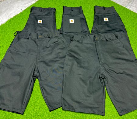 Carhartt Rework Style Black Shorts