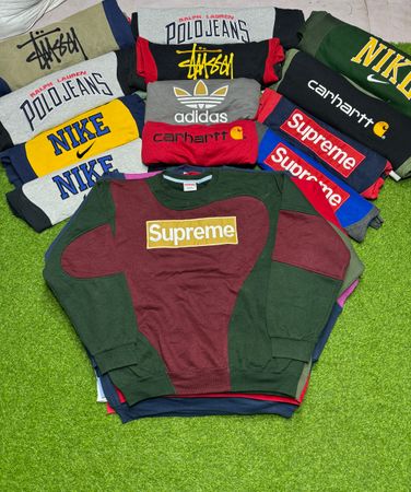 Moletoms Estilo Rework Supreme