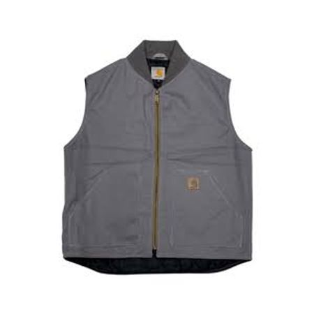 Rework style carhartt grey gilet