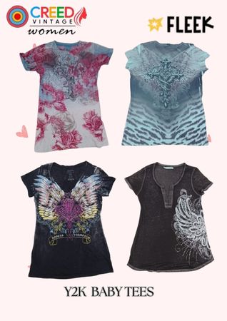 CR3894 T-shirts Y2K Baby - 15 pièces