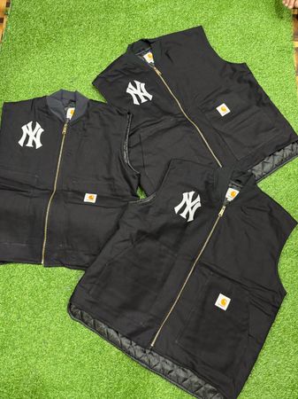 Carhartt x NY Yankees Schwarze Westen