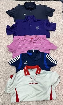Mix Brands Polo T-Shirts 15 Pcs