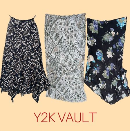 Daisy Daze Asymmetrical Skirt