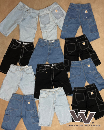 Shorts en denim style rework Carhartt - 25-26325