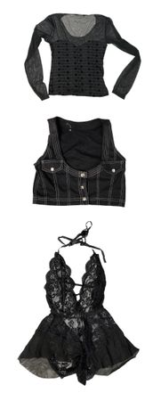 Gothic Vibe Y2K Tops S-1001